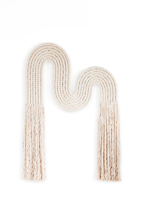 "Shuji" FREEFORM | Macrame Wall Hanging in Wall Hangings by Candice Luter Art & Interiors. Item composed of fiber