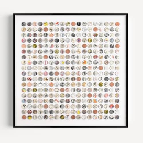 Everything Turns to Dust | Collage in Paintings by Amelia Coward
