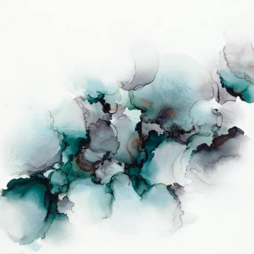 Sea Dragon | Wallpaper in Wall Treatments by Wallcovetings by Brenda Houston. Item made of fabric & paper