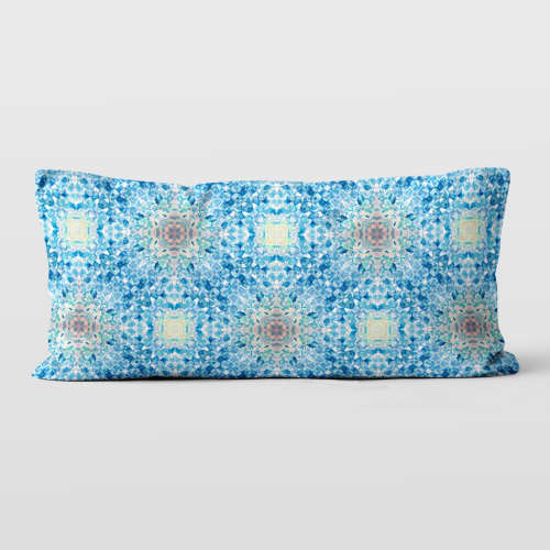 Catalina Mosaic 12x24 Lumbar Pillow Cover | Pillows by Brandy Gibbs-Riley