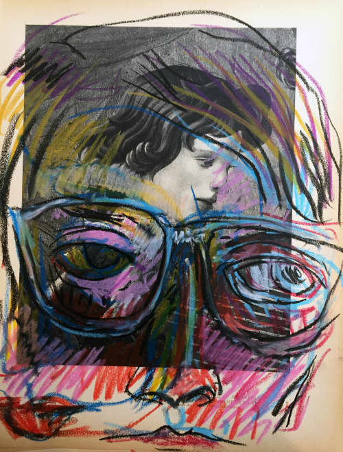 Angel 1 | Drawing in Paintings by Eric Farache Artist