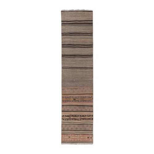 Turkish Hemp Kilim Rug 2'2'' X 8'9'' | Area Rug in Rugs by Vintage Pillows Store