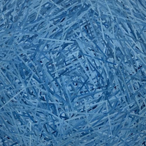 Nested 20"x20" | Oil And Acrylic Painting in Paintings by Emeline Tate. Item composed of canvas & synthetic