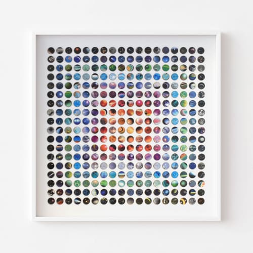 Galaxies | Collage in Paintings by Amelia Coward