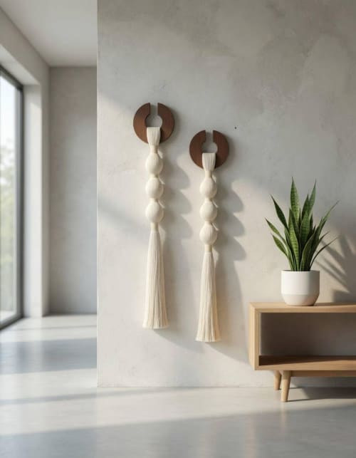 Modern Macrame Wall Hanging, Minimalist Fiber Art, Macrame Tapestry, Fiber Wall Art | Wall Hangings by İnanç Yılmaz
