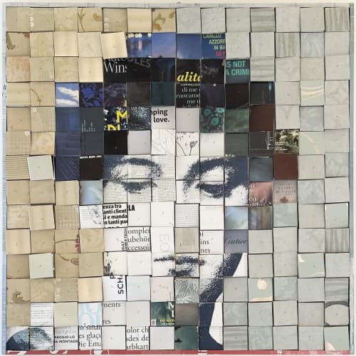 AFTERimage #2 — Concertina | Collage in Paintings by Paola Bazz