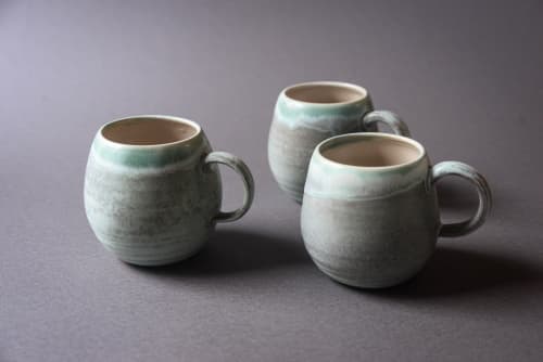 Turquoise Pottery Mug, Ceramic Mug, Tall Coffee Mug, Ceramic Coffee Mug, Latte  Mug, Large Tea Mug, Large Tea Cup, Handmade Coffee Mug 