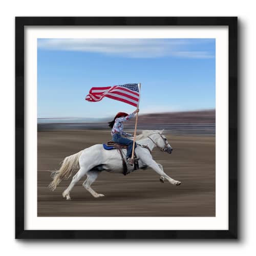 Merica - Square | Prints by Western Mavrik