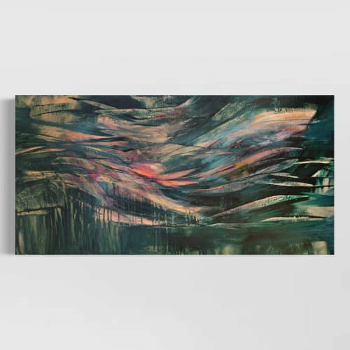 "My Fears Were Drowned in Perfect Love" Original Painting | Paintings by Stacy Kron Creative