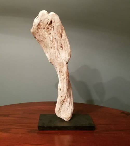 Driftwood Sculpture "Splash" | Sculptures by Sculptured By Nature  By John Walker. Item made of wood works with minimalism style