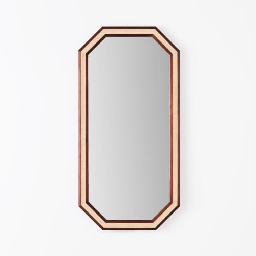 Rattan Mirror Large | Work by District Loom