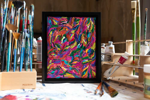 The Tropics | Oil And Acrylic Painting in Paintings by Brianne Valentino