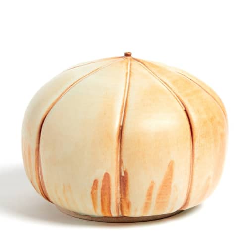 H: 10" w: 11" | Vase in Vases & Vessels by SKOBY JOE CERAMICS. Item made of stoneware