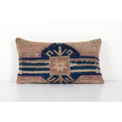 Anatolian Bedding Rug Pillow, Lumbar Pillow Cover | Sham in Linens & Bedding by Vintage Pillows Store. Item made of cotton with fiber