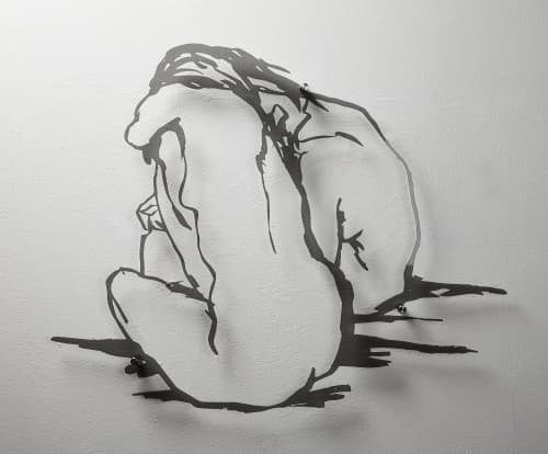 Seated Figures | Wall Sculpture in Wall Hangings by Eric Farache Artist