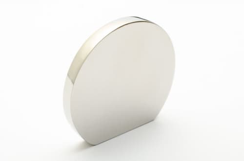 Globe 50 Polished Stainless Steel | Knob in Hardware by Windborne Studios. Item made of steel