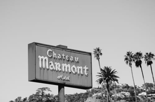 Chateau Marmont | Photography by Korbin Bielski Fine Art Photography. Item made of paper