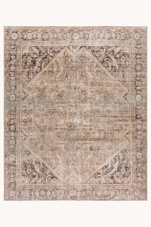 Ravalli | 8'9 x 11'3 | Area Rug in Rugs by District Loom. Item made of cotton