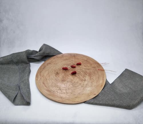 Ceramic tray for serving and baking | Serving Tray in Serveware by YomYomceramic. Item composed of ceramic