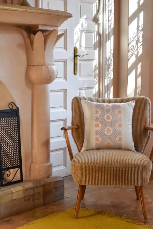 Farah Pillow | Pillows by Folks & Tales. Item composed of cotton & fiber