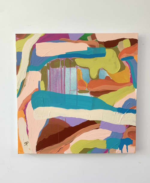 Deconstructed Landscape by Shiri Phillips Designs | Wescover Paintings