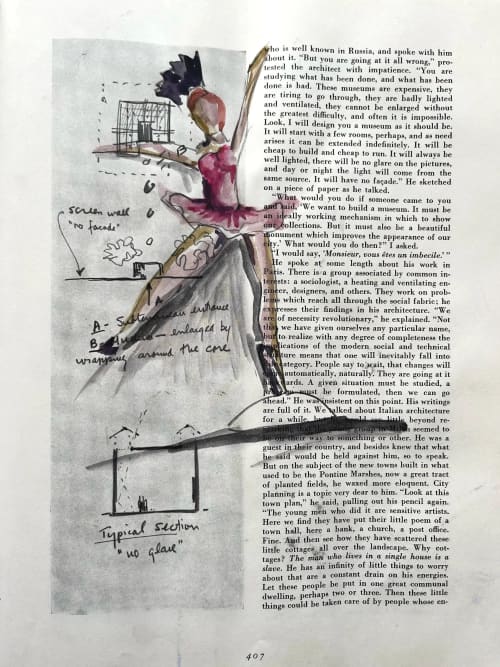 Structure of Dance | Watercolor Painting in Paintings by Grange Home
