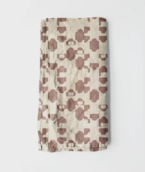 100% Linen Tea Towel - Raisin | Linens & Bedding by S W E V E N