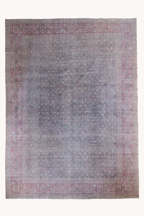 Vintage Tabriz Area Rug Ellis | Rugs by District Loom