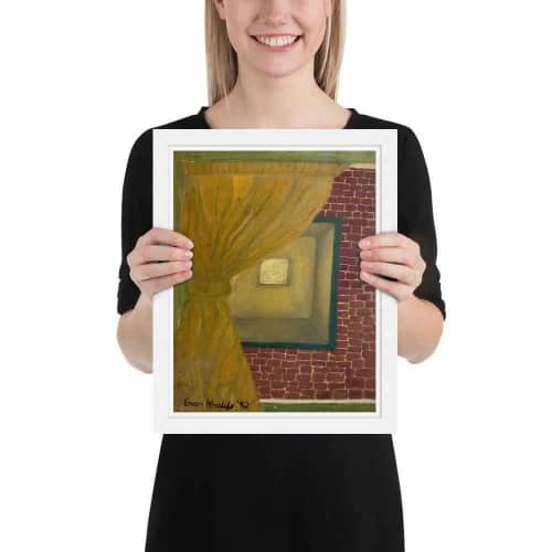Framed Print - Private Eye - Conceptual Expressionism | Work by Eman's Gallery
