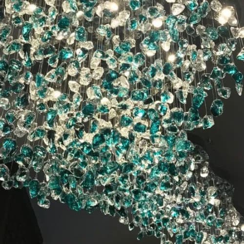 Alan Mizrahi AM2245 Rock Drop Light | Chandeliers by Alan Mizrahi Lighting Design