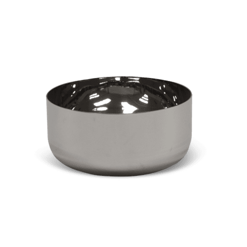 Modern Small Bowl In Stainless Steel by Tina Frey Wescover Dinnerware