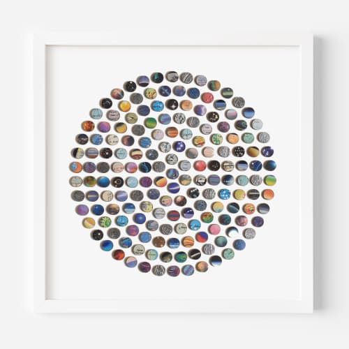 Orbit | Collage in Paintings by Amelia Coward