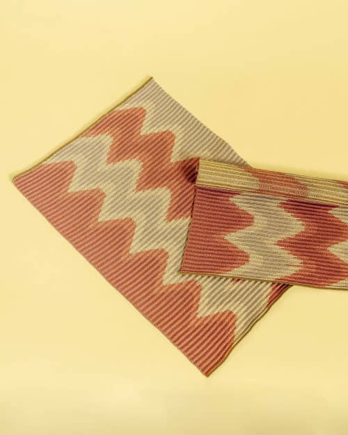 Wavy Table Mat | Coaster in Tableware by BOI. Item composed of cotton in contemporary style