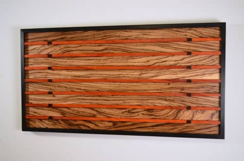 Gentrified | Wall Sculpture in Wall Hangings by StainsAndGrains. Item composed of oak wood in contemporary or industrial style