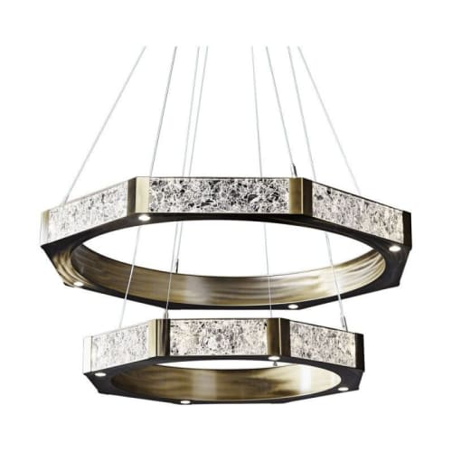 Alan Mizrahi KA1940 Glacier | Chandeliers by Alan Mizrahi Lighting Design