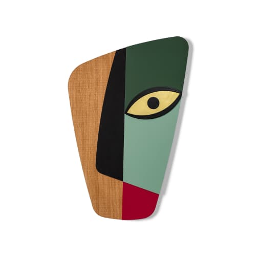 Abstrasso Mask #2 | Wall Sculpture in Wall Hangings by Umasqu