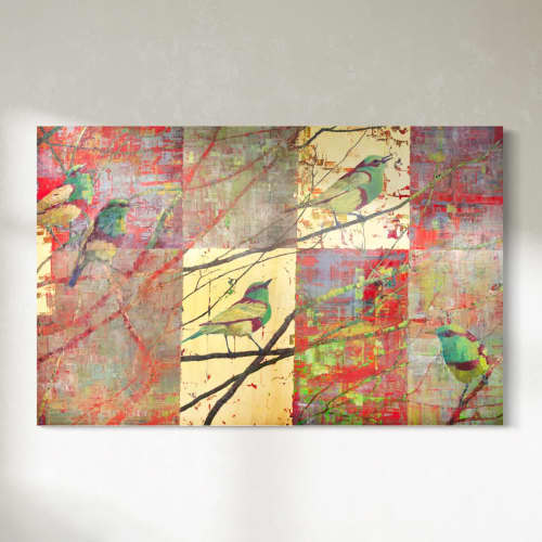 Flirtation | Mixed Media by Sorelle Gallery. Item composed of aluminum