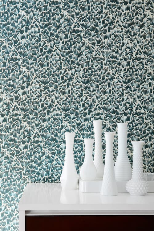 Gaar - Parchment | Wallpaper in Wall Treatments by Relativity Textiles. Item made of fabric & paper