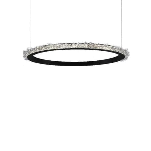Alan Mizrahi BM1302 Halo Ring | Chandeliers by Alan Mizrahi Lighting Design