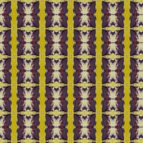 Vairao, Aubergine | Fabric in Linens & Bedding by Philomela Textiles & Wallpaper. Item made of canvas