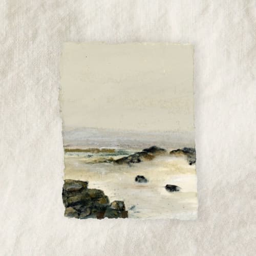 Luk - original | Mixed Media in Paintings by Mande Calhoun Art