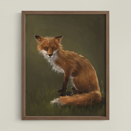 The Fox | Prints by The Ugly Cat Studio