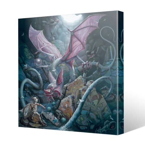 "Villain's Cove" Canvas Edition | Prints in Paintings by Greg "CRAOLA" Simkins