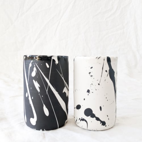 Torrent Tumbler | Glass in Drinkware by btw Ceramics. Item composed of ceramic