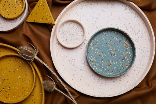 Terrazzo Tray | Decorative Tray in Decorative Objects by Capra Designs