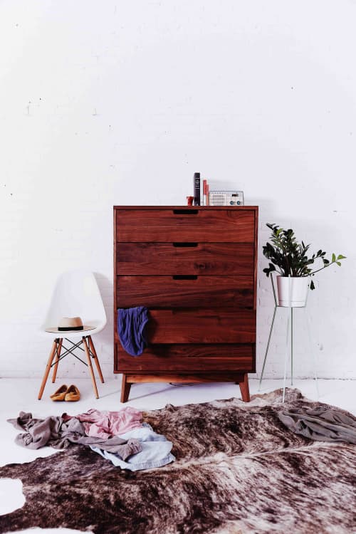 The Carlyle | Dresser in Storage by MODERNCRE8VE. Item made of walnut