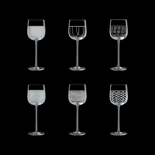 Water | Glass in Drinkware by Oggetti Designs. Item made of glass