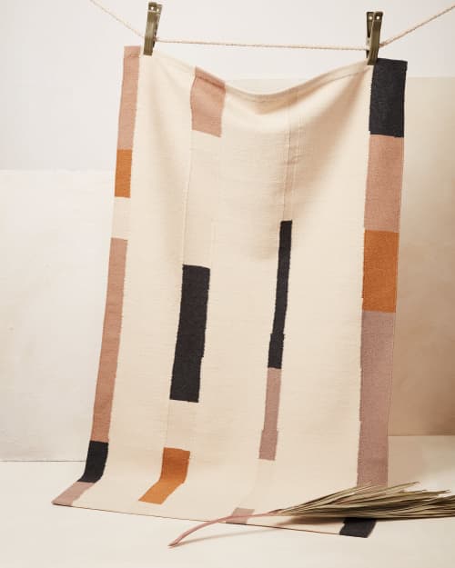 Lines Rug - Oat | Area Rug in Rugs by MINNA