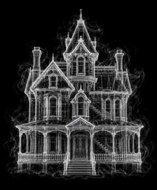 EXPOSED HALLOWEEN — HAUNTED HOUSE | Decorative Objects by Exposedart