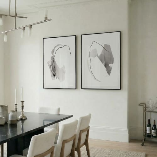 "Inhale" & "Exhale" Print Set | Prints in Paintings by Kim Knoll Art